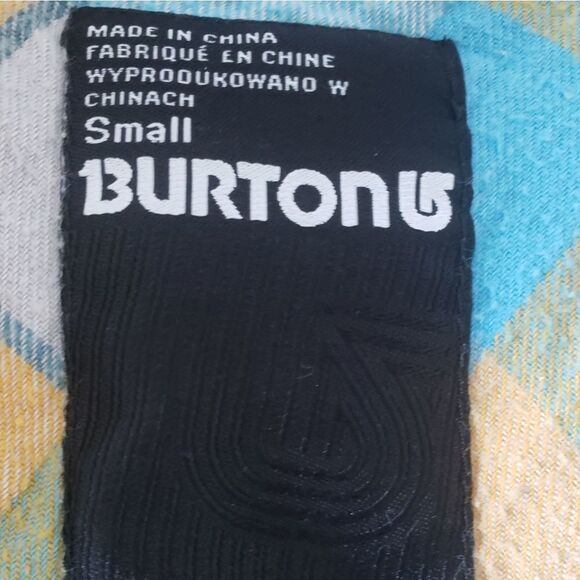 90s Burton Plaid Buttonup Overshirt - Picture 8 of 9